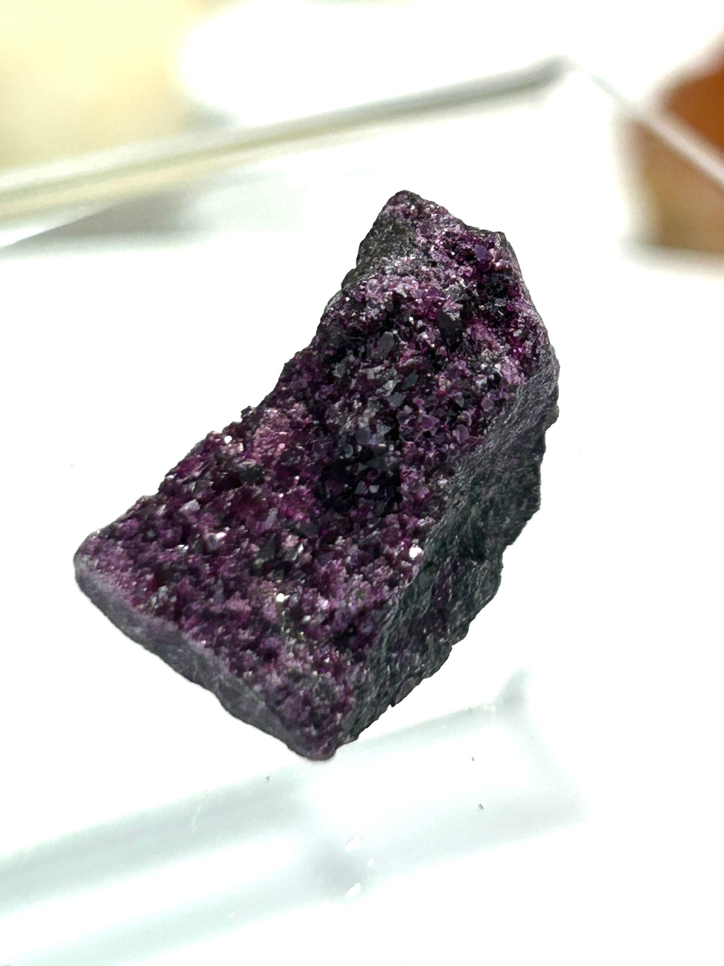 Rare Kammererite Specimen | Crown Chakra Activation & Spiritual Insight