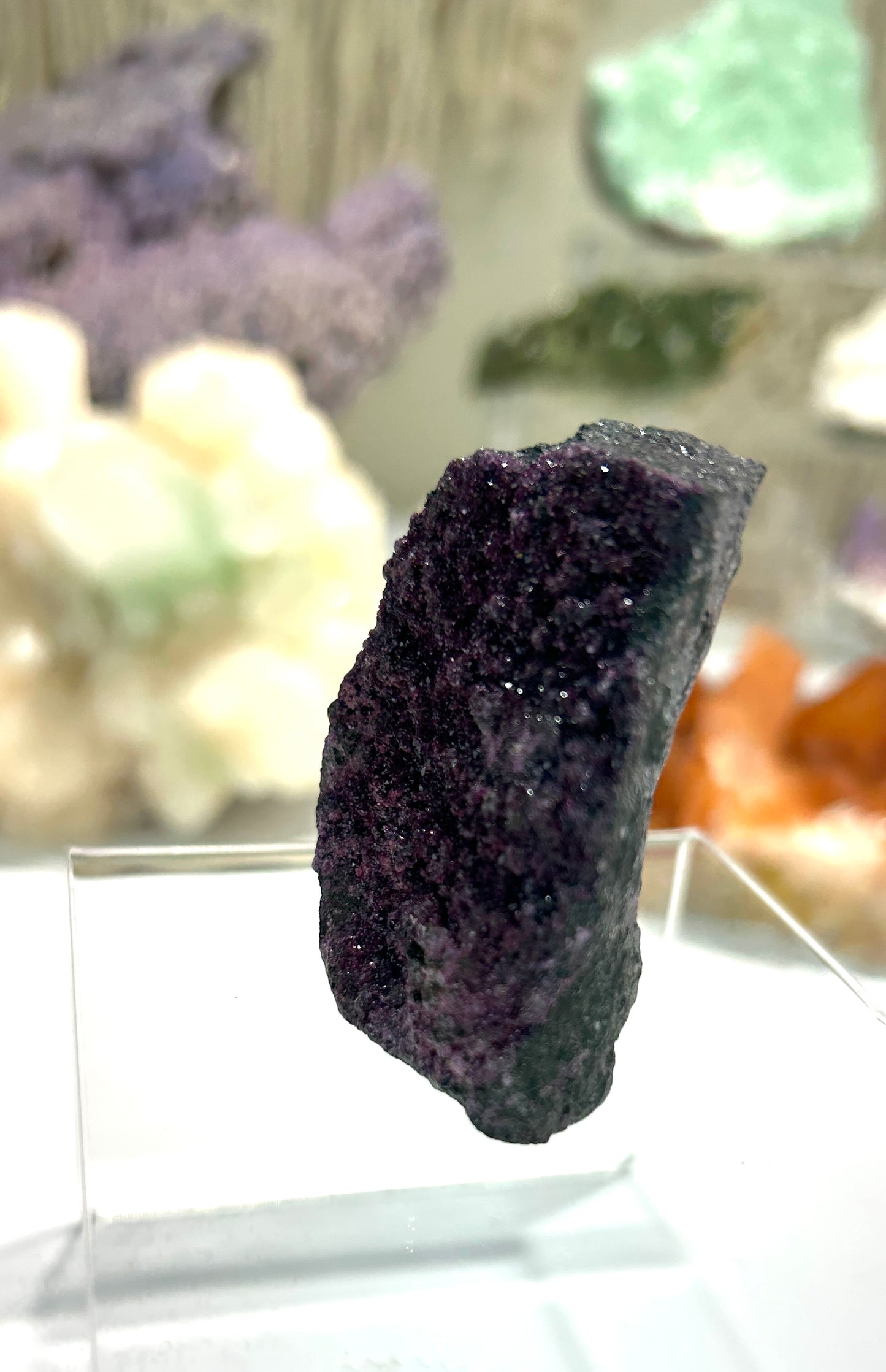 Rare Kammererite Specimen | Crown Chakra Activation & Spiritual Insight