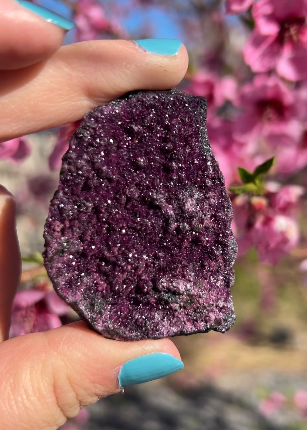 Rare Kammererite Specimen | Crown Chakra Activation & Spiritual Insight